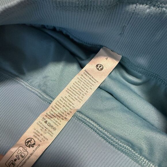 LULULEMON Dance Studio Mid-Rise Pant Regular Size 4 Blue Lux - Picture 5 of 9